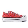 Converse x Andy Warhol Women's Chuck Taylor All Star OX Platform Trainers - Pink - Image 1