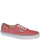 Vans Authentic Classic Chambray Trainers - Chilli Pepper