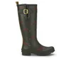 Joules Women's Welly Print Wellies - Green Fox - Image 1