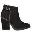 Miss KG Women's Sally Heeled Suedette Ankle Boots - Black - Image 1