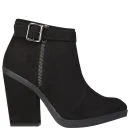 Miss KG Women's Sally Heeled Suedette Ankle Boots - Black