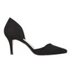 Miss KG Women's Celina Heeled Suedette Court Shoes - Black - Image 1