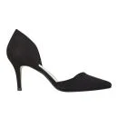 Miss KG Women's Celina Heeled Suedette Court Shoes - Black