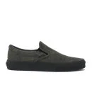 Vans Men's Classic Slip-On Washed Trainers - Black