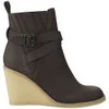 See By Chloé Women's Heidi Leather Wedged Boots - Brown - Image 1