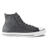 Converse Men's Chuck Taylor All Star Washed Canvas Hi-Top Trainers - Converse Black - Image 1