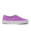 Vans Women's Authentic Overwashed Trainers - Radiant Orchid - Image 1