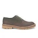 Barbour Men's Osset Plain Toe Leather Shoes - Brown Image 1