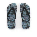 Havaianas Men's Top Camo Print Flip Flops - Indigo Blue