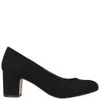 Carvela Women's Ashden Heeled Suede Court Shoes - Black - Image 1