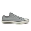 Converse Men's Chuck Taylor All Star Washed Canvas OX Trainers - Dolphin - Image 1