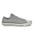 Converse Men's Chuck Taylor All Star Washed Canvas OX Trainers - Dolphin