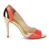 Ted Baker Women's Maceey Patent Leather Peep Toe Heels - Pink - Image 1