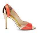 Ted Baker Women's Maceey Patent Leather Peep Toe Heels - Pink