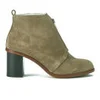 Paul Smith Shoes Women's Barton Suede Heeled Ankle Boots - Desert Silky Suede - Image 1