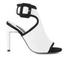 Senso Women's Talia I Croc Leather/Suede Heels - White - Image 1