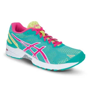 Asics Women's Gel Ds Running Trainers - Green/Pink