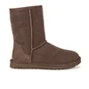 UGG Women's Classic Short Sheepskin Boots - Chocolate - Image 1