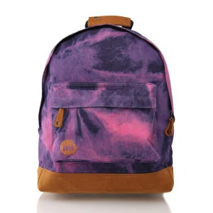 Mi- Pac Premium Tie-Dye Backpack - Denim Dye Purple Image 1