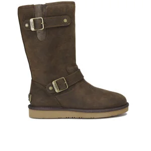 UGG Women's Sutter Waterproof Leather Buckle Boots - Toast Image 1