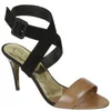 Ted Baker Women's Jolea Heeled Sandals - Tan/Black Suede and Leather - Image 1