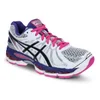 Asics Women's Gel-Nimbus 15 Pearl Running Trainers - White/Black/Purple - Image 1