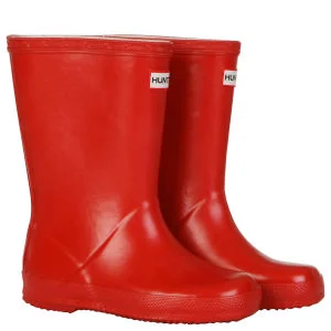 Hunter Kids' First Wellies - Red Image 1