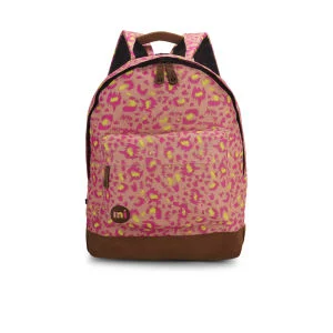 Mi-Pac Custom Pink Leopard Backpack - Pink
