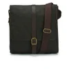 Barbour Wax Leather Mail Cross Body Bag - Olive - Image 1