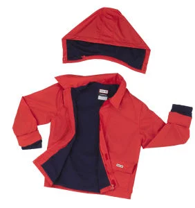 Hunter Kids Rain Coat - Red