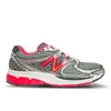 New Balance Women's W860SP3 Stability Running Shoes - Silver/Pink - Image 1