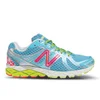 New Balance Women's NBX W870 V3 Light Stability Running Shoes - Blue/Silver - Image 1
