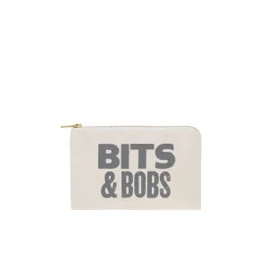 Alphabet Bags 'Bits and Bobs' Little Pouch - Cream Image 1