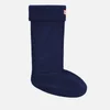 Hunter Unisex Fleece Welly Socks - Navy - Image 1
