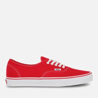 Vans Authentic Canvas Trainers - Red 
