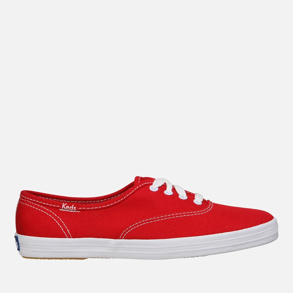 Keds Women's Champion CVO Core Canvas Trainers - Red Image 1