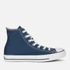Converse Chuck Taylor All Star Canvas Hi-Top Trainers - Navy - Image 1