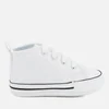 Converse Babies Chuck Taylor First Star Hi-Top Trainers - White - Image 1
