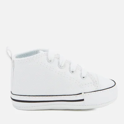 Converse Babies Chuck Taylor First Star Hi-Top Trainers - White