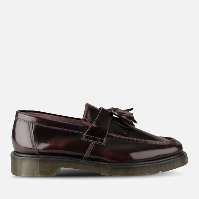 Dr. Martens Men's Adrian Tassel Leather Loafers - Cherry Red