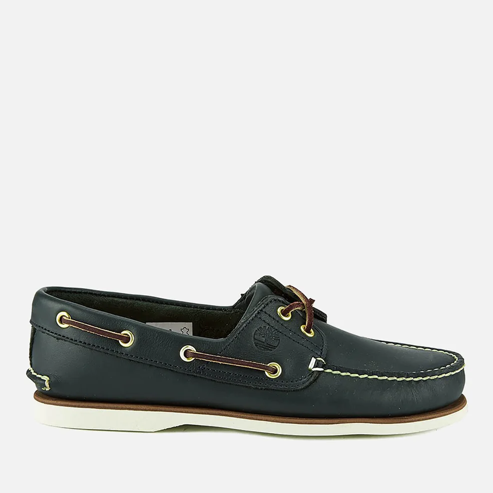 Timberland Men's Classic 2-Eye Boat Shoes - Navy Image 1