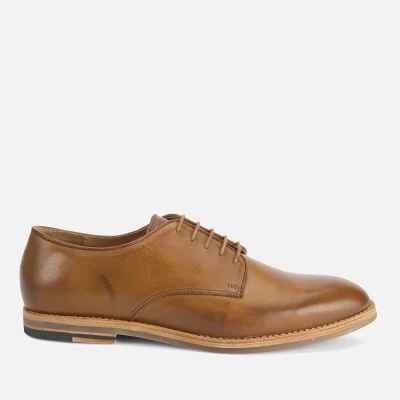 Hudson London Men's Hadstone Leather Plain-Toe Shoes - Tan
