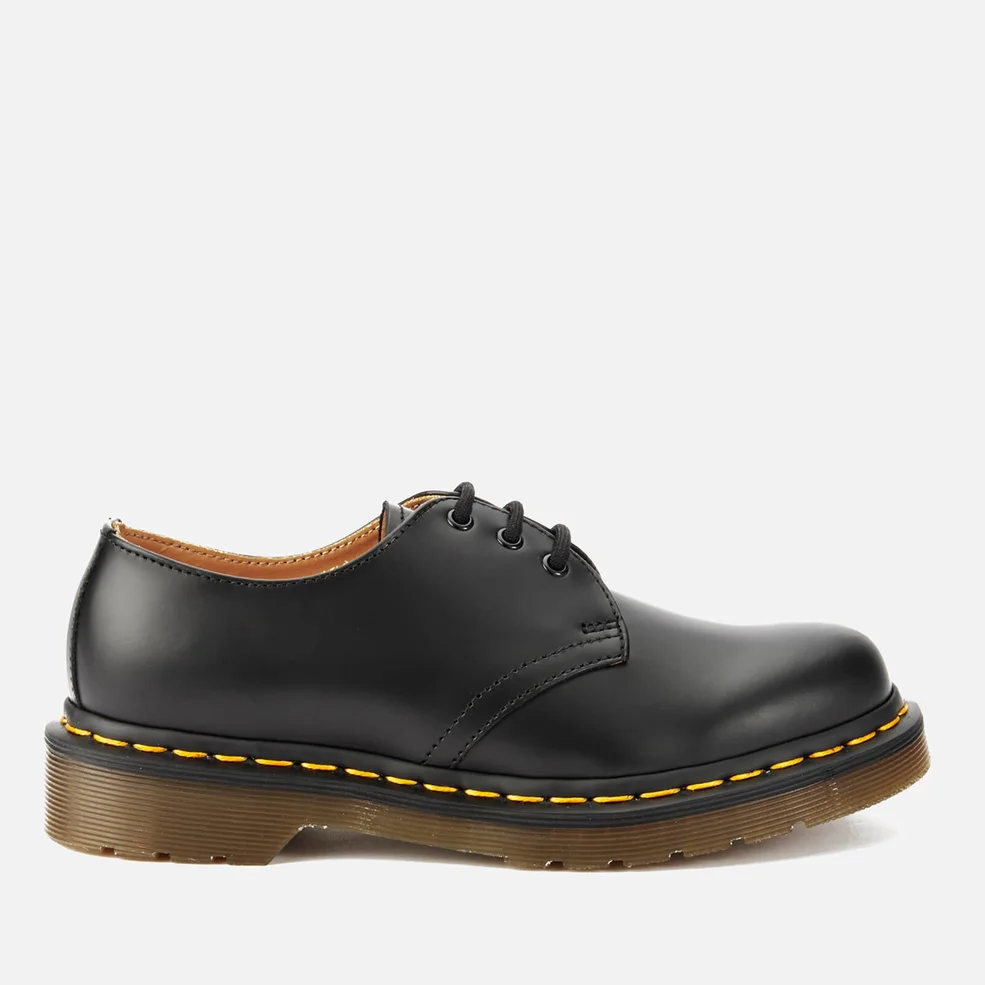 Dr. Martens 1461 Smooth Leather 3-Eye Shoes - Black - UK 3 Image 1