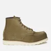Red Wing Men's 6 Inch Moc Toe Leather Lace Up Boots - Olive Mohave - Image 1