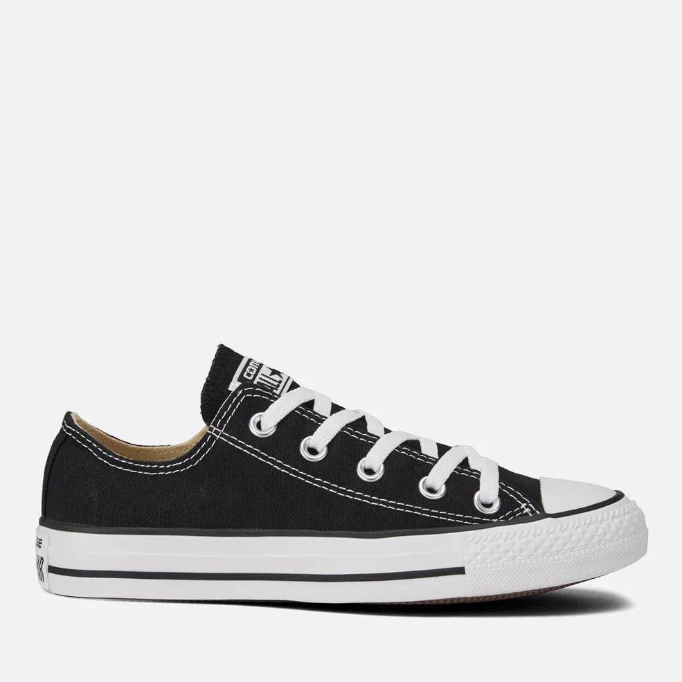 Converse Chuck Taylor All Star Ox Trainers - Black Image 1