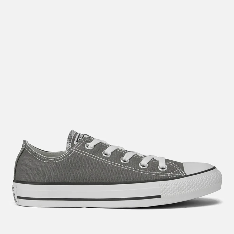 Converse Unisex Chuck Taylor All Star OX Canvas Trainers - Charcoal Image 1