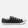 Converse Women's Chuck Taylor All Star Dainty OX Trainers - Black - Image 1
