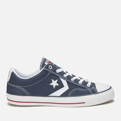 Converse Men's Cons Star Player Canvas Trainers - Navy/White