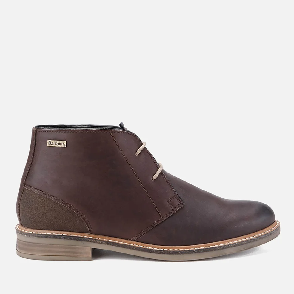 Barbour Men's Readhead Leather Chukka Boots - Dark Brown Image 1
