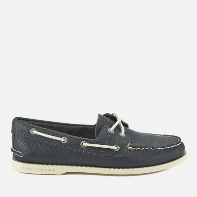 Sperry Men's A/O 2-Eye Leather Boat Shoes - Navy